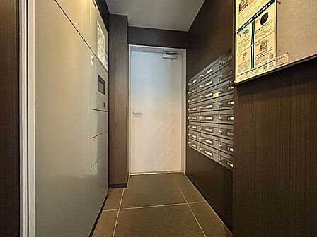 郵便受けも、きちんと管理されています。