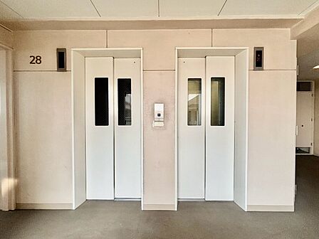 エレベーター完備のため荷物が多くなっても安心。