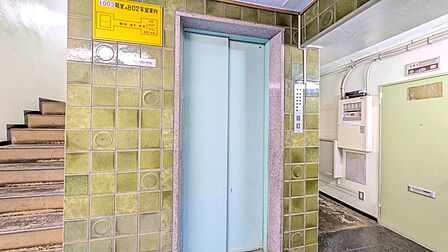 エレベーター完備のため荷物が多くなっても安心。