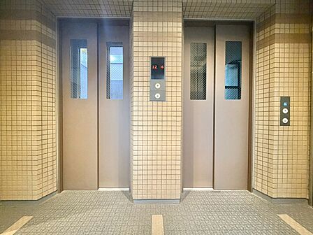 エレベーター完備のため荷物が多くなっても安心。