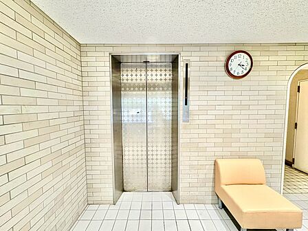エレベーター完備のため荷物が多くなっても安心。