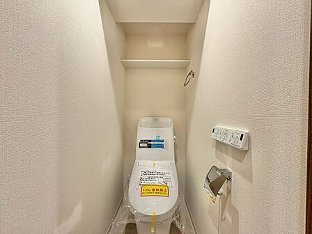 清潔感の高いお手洗い。