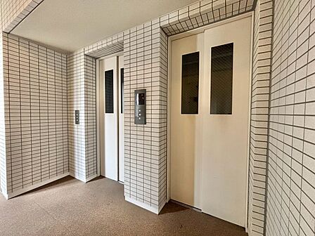 エレベーター完備のため荷物が多くなっても安心。