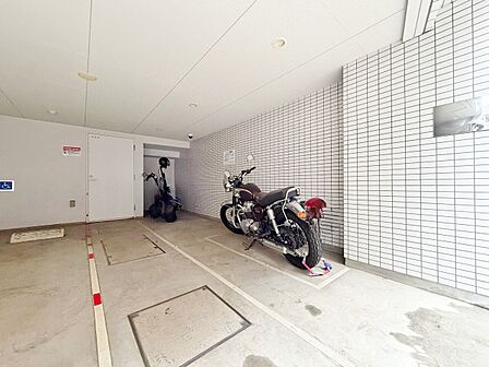 バイク置き場もございます。※空き状況は都度ご確認下さい。