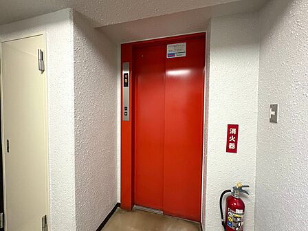 エレベーター完備のため荷物が多くなっても安心。