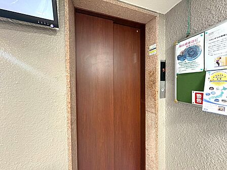 エレベーター完備のため荷物が多くなっても安心。