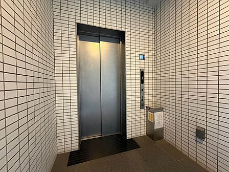エレベーター完備のため荷物が多くなっても安心。