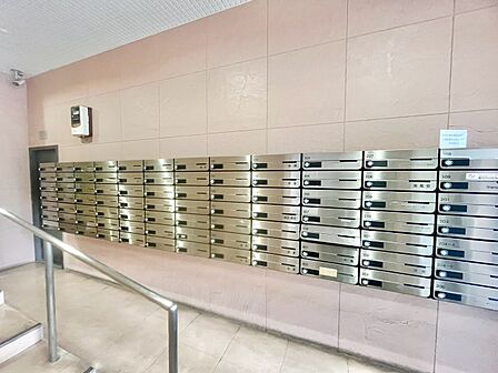 郵便受けも、きちんと管理されています。