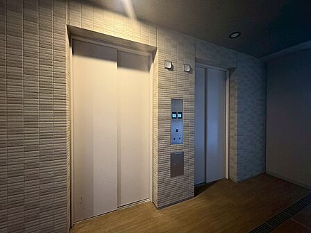 エレベーター完備のため荷物が多くなっても安心。