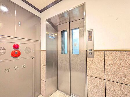 エレベーター完備のため荷物が多くなっても安心。