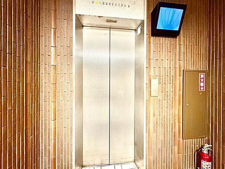 エレベーター完備のため荷物が多くなっても安心。
