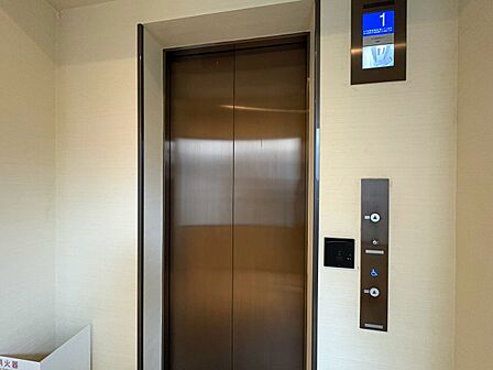 エレベーター完備のため荷物が多くなっても安心。