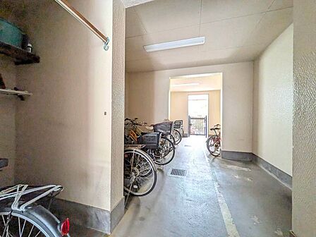 駐輪場も綺麗に整頓されています。※空き状況は都度ご確認下さい。