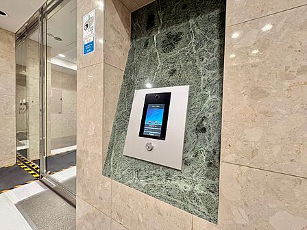 オートロックついていますので、セキュリティ面でも安心です。