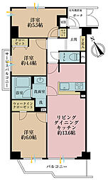 成増シティータワー 3LDKの間取図画像