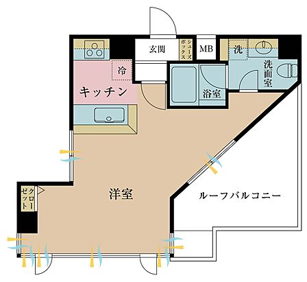 専有面積39.94m2