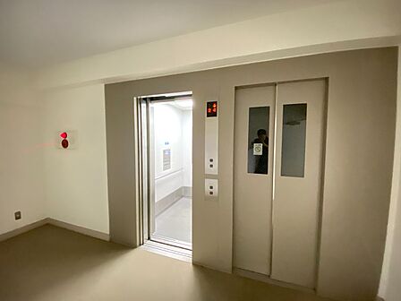 エレベーター完備のため荷物が多くなっても安心。