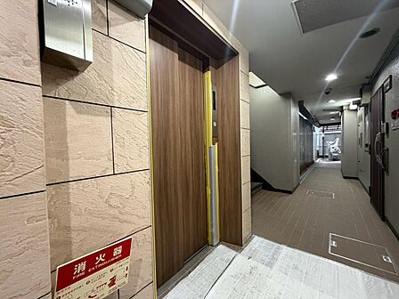 エレベーター完備のため荷物が多くなっても安心。