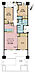 間取り：3LDK、専有面積75.16m2、バルコニー面積20.51m2