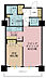 間取り：1LDK、専有面積55.31m2