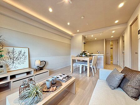 充実した生活は伸びやかな居室空間から始まります。