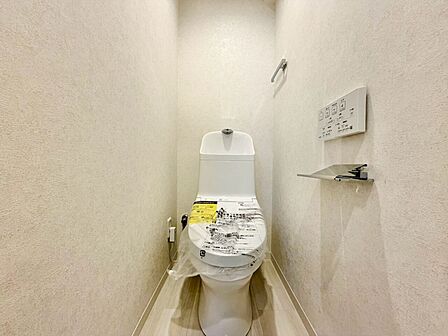清潔感の高いお手洗い。