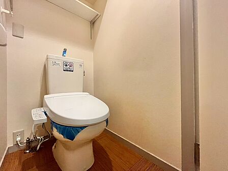 清潔感の高いお手洗い。
