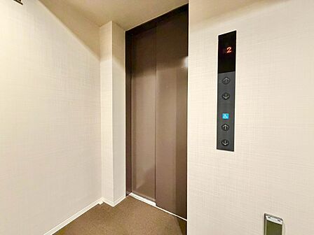 エレベーター完備のため荷物が多くなっても安心。