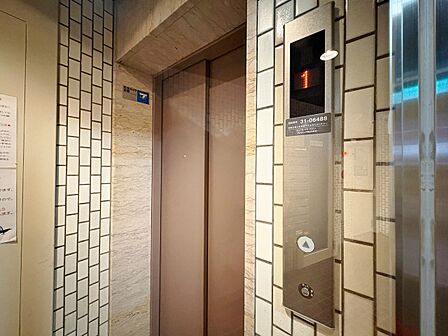 エレベーター完備のため荷物が多くなっても安心。