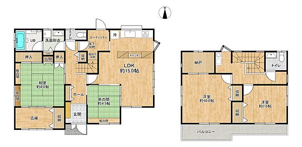 リビング/ダイニングを拡大表示