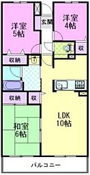 間取図画像 3LDK