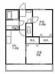 間取図画像 2DK