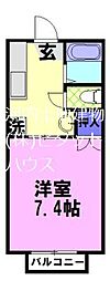 間取図画像 1K
