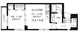 グランフェリシア 1LDKの間取図画像
