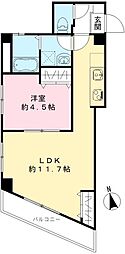 REPURE西葛西レジデンス 1LDKの間取図画像