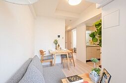 コンフォリア・リヴ木場 6階2DKのリビング/ダイニング