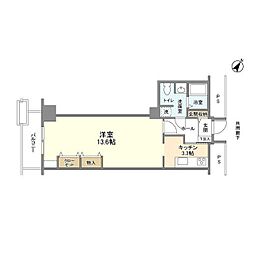 間取図画像 ワンルーム