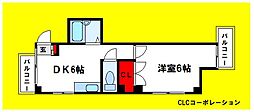 スズキホームズ 1DKの間取図画像