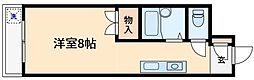 BLD.SATO 1Kの間取図画像