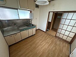 田内コーポ 2階2DKのリビング/ダイニング