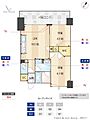 ルキシア薬院6階12.9万円