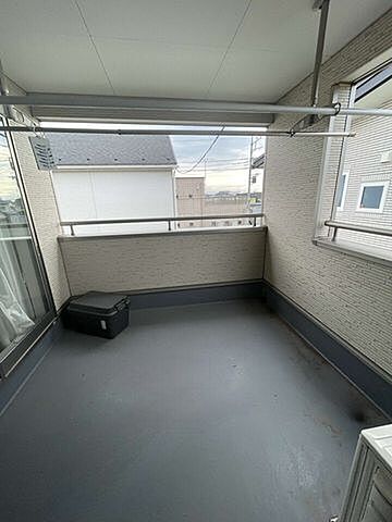 バルコニー 伊勢崎市西久保町1丁目