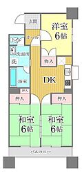 間取図画像 3DK