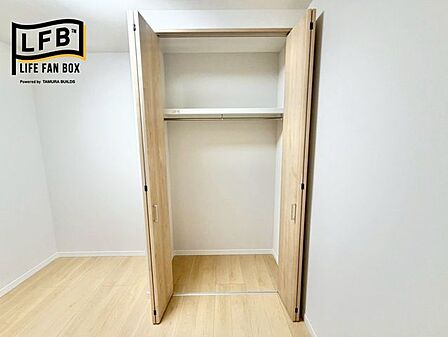 各居室収納付きです!