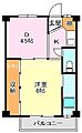 ビレッジハウス木戸1号棟3階3.6万円