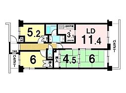 間取図画像 4LDK