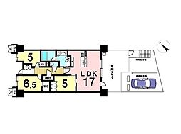 プレミスト鳴子北ヒルズフォート 3SLDKの間取図画像