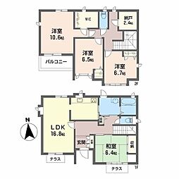 ＤＡＩＫＥＮＮ　ＨＩＬＬＳ 4SLDKの間取り