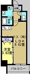 リアライズ宿院 1LDKの間取図画像