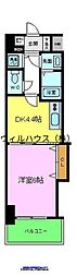 TKアンバーコート堺東2 1DKの間取図画像
